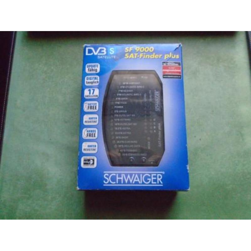 sat-finder plus Schwaiger DF 9000. DVB S