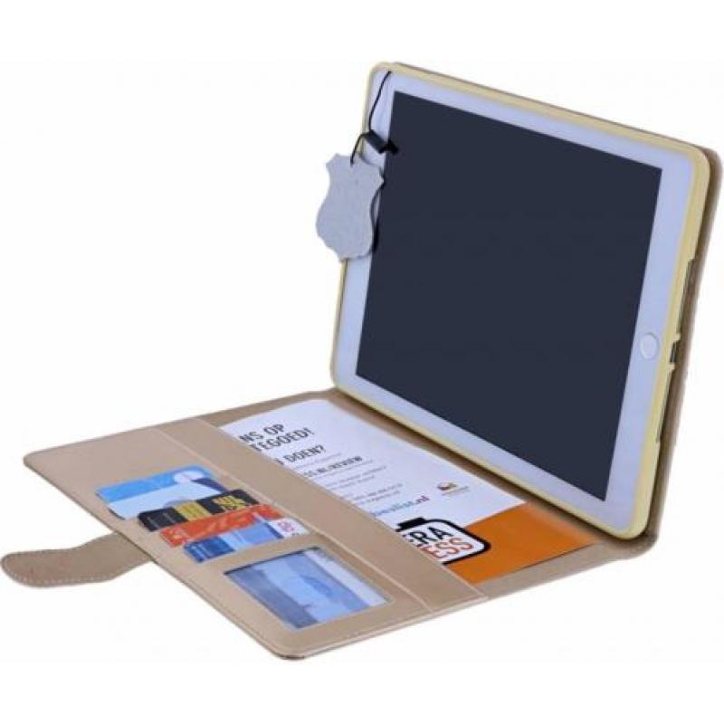 Ntech iPad 2, 3 , 4 Premium Luxe Hoes Folio Cover hoesje Ch