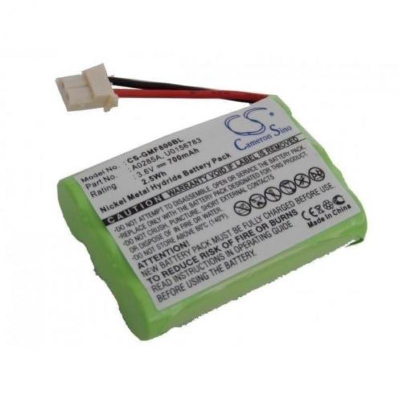 Replacement Accu Batterij A0170A - 3.6V 700mAh