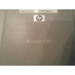 HP scanner 5590 met toebehoren