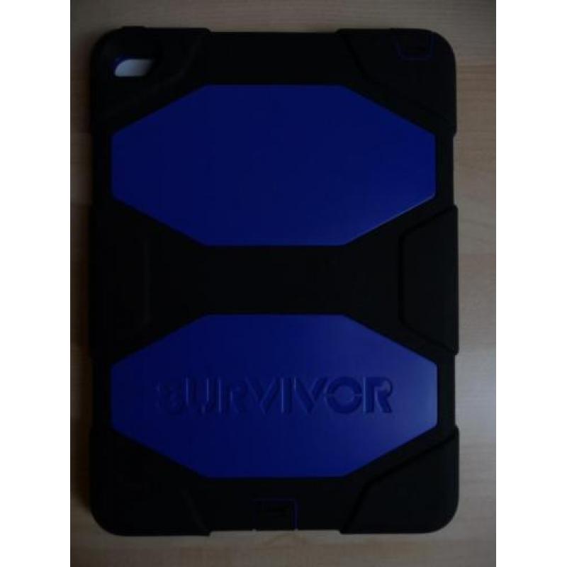 Griffin Survivor Apple iPad 2017-2018 hoes zwart-donker blau