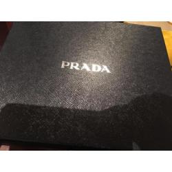 Originele Prada Saffiano lederen iPad 2017/ 2018 hoes cover