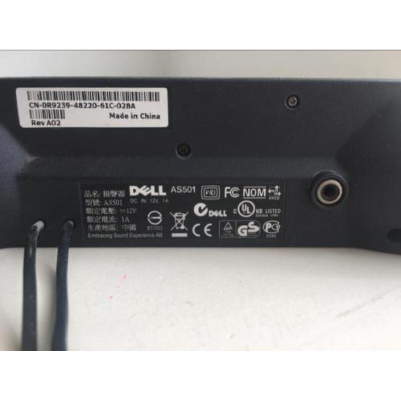 Dell Soundbar Speaker AS501 voor Ultrasharp LCD Monitor