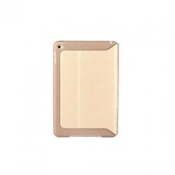 iPad mini 4 - hoes, cover, case - PU leder - Champagne