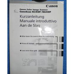 CanoScan N640P Kleuren flatbet F914900 Canon scanner i.g.st.