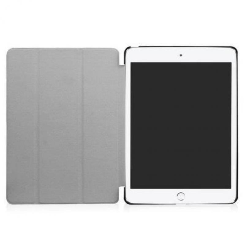 Tri-fold smart case hoes voor iPad 9.7 (2017 / 2018) - wit