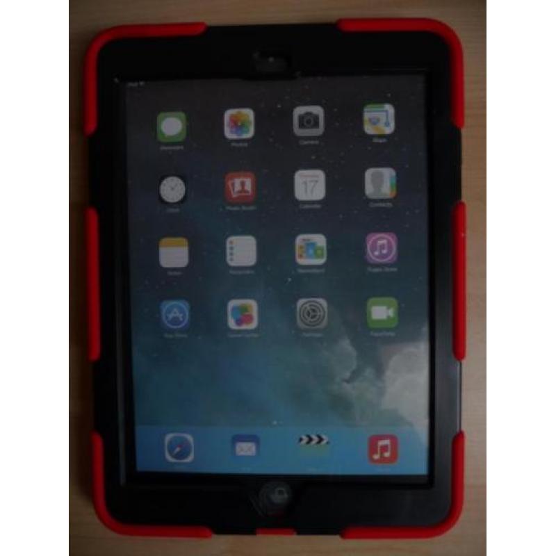 Griffin Survivor Apple iPad 2017-2018 hoes rood-zwart